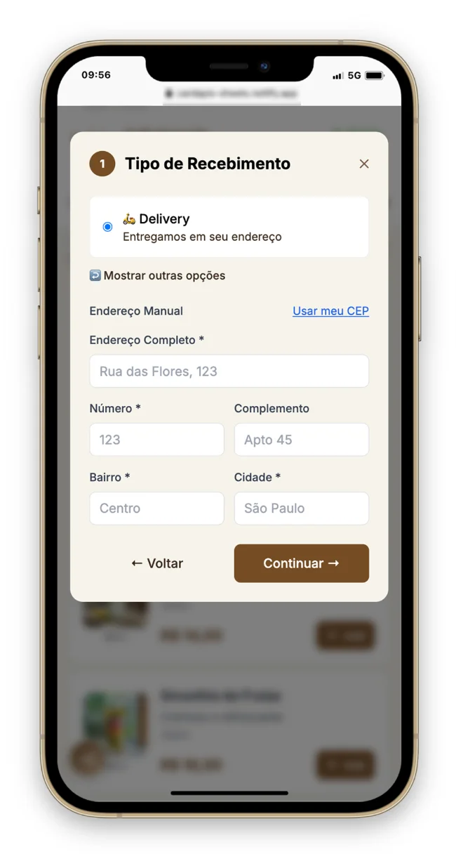 WhatsApp integração